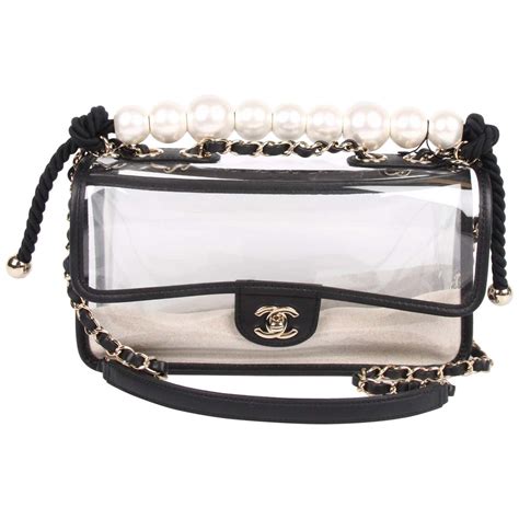 chanel see thru bag|chanel jewel chain bags.